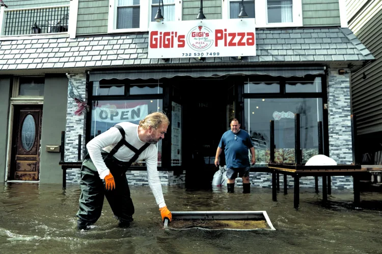 Nor’easter pummels shorelines of East Coast
